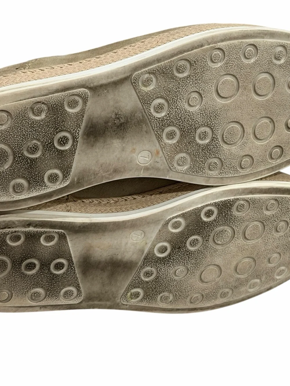 Robert Talbott Men's Size 7 Beige Leather‎ Mason Slip on Loafers S6